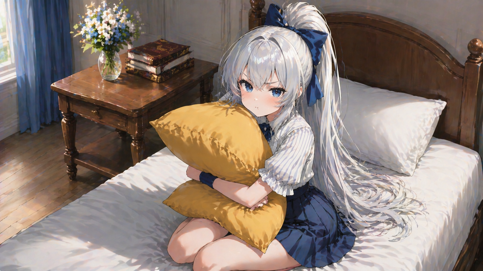 彩月头像